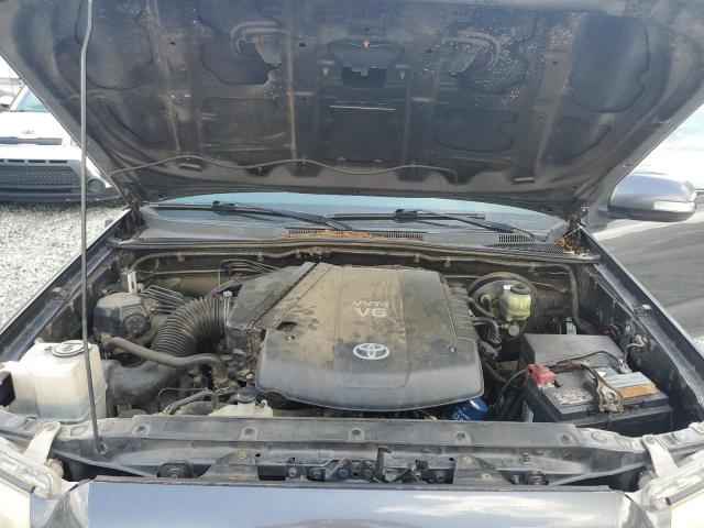 3TMJU4GN6CM130402 - 2012 TOYOTA TACOMA DOUBLE CAB PRERUNNER GRAY photo 11