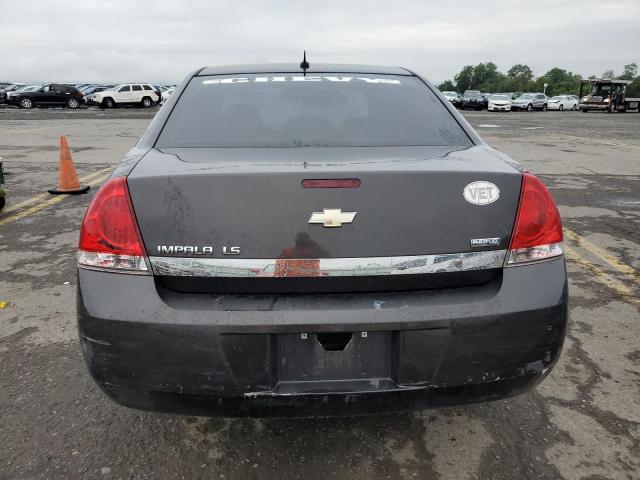 2G1WB58K989239435 - 2008 CHEVROLET IMPALA LS BLACK photo 6