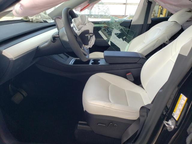 7SAYGAEE1PF744309 - 2023 TESLA MODEL Y შავი ფოტო 7