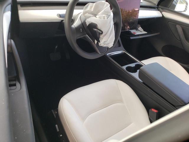 7SAYGAEE1PF744309 - 2023 TESLA MODEL Y შავი ფოტო 8