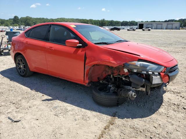 1C3CDFAA6GD712127 - 2016 DODGE DART SE RED photo 4