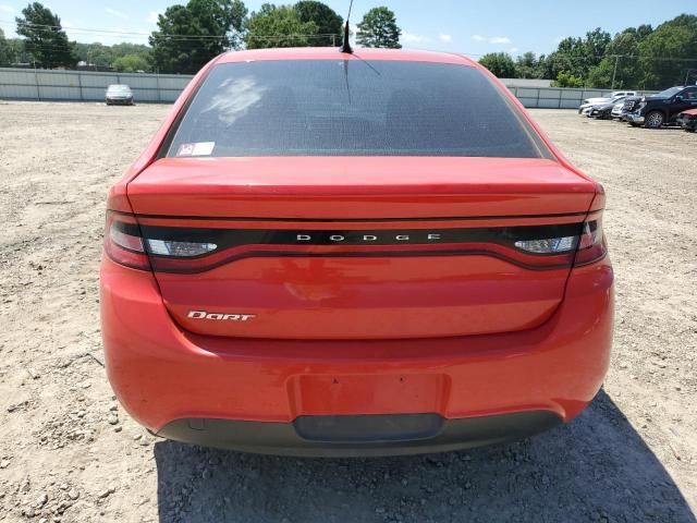 1C3CDFAA6GD712127 - 2016 DODGE DART SE RED photo 6