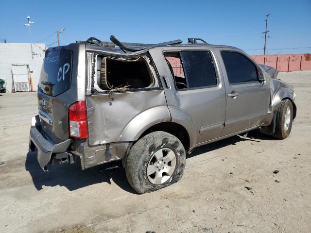 5N1AR18U96C604477 - 2006 NISSAN PATHFINDER LE 金色 照片 3