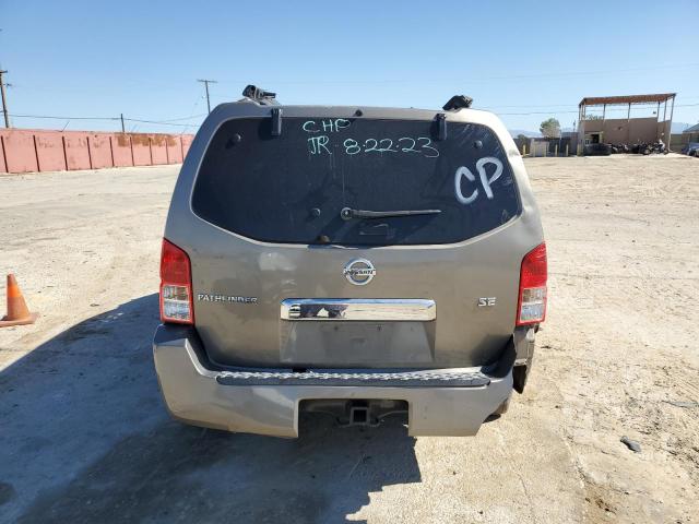 5N1AR18U96C604477 - 2006 NISSAN PATHFINDER LE 金色 照片 6