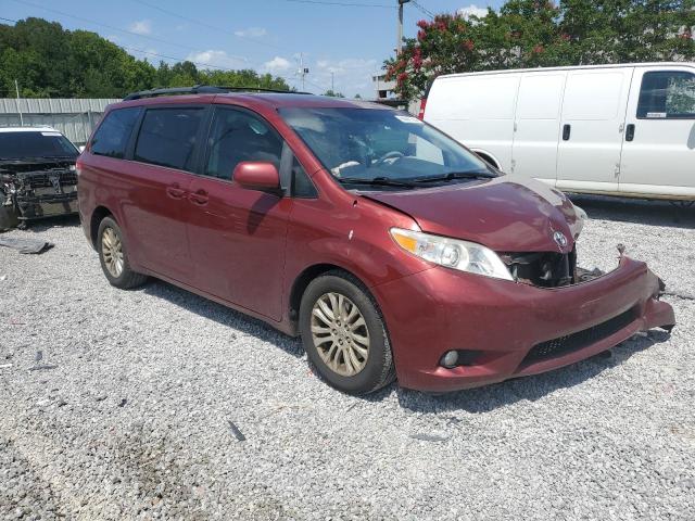 5TDYK3DC3DS368520 - 2013 TOYOTA SIENNA XLE მუქწითელი ფოტო 4