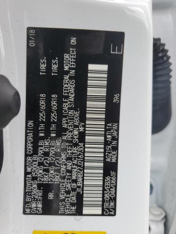 JTJBARBZ7J2167304 - 2018 LEXUS NX 300 BASE Ağ foto 14