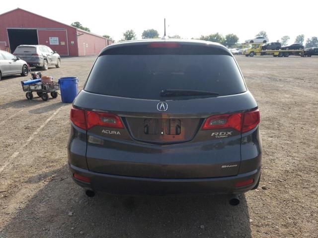 5J8TB18599A800172 - 2009 ACURA RDX TECHNOLOGY Գրաֆիտ լուսանկար 6