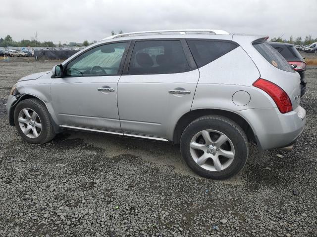 JN8AZ08W77W641449 - 2007 NISSAN MURANO SL SILVER photo 2