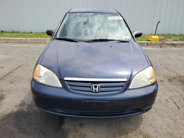 2HGES16513H533565 - 2003 HONDA CIVIC LX BLUE photo 5