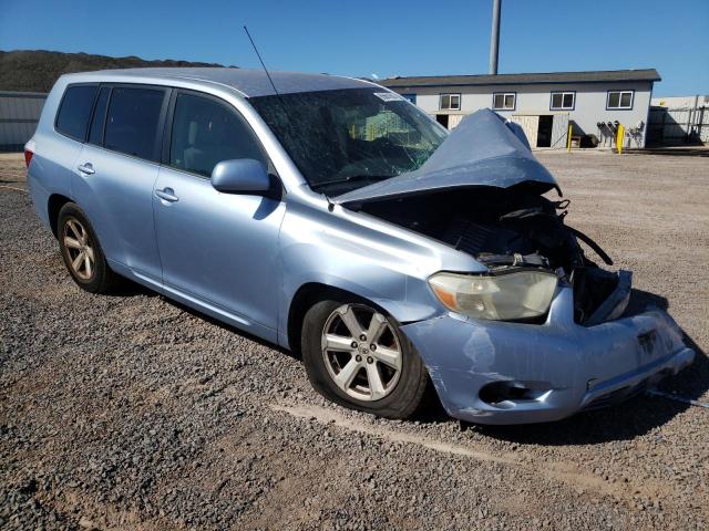 JTEZK3EH0A2095548 - 2010 TOYOTA HIGHLANDER BLUE photo 4