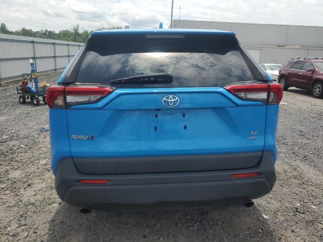 JTMF1RFV8KJ004888 - 2019 TOYOTA RAV4 LE 蓝色 照片 6