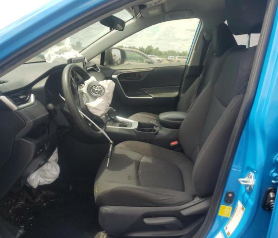 JTMF1RFV8KJ004888 - 2019 TOYOTA RAV4 LE 蓝色 照片 7
