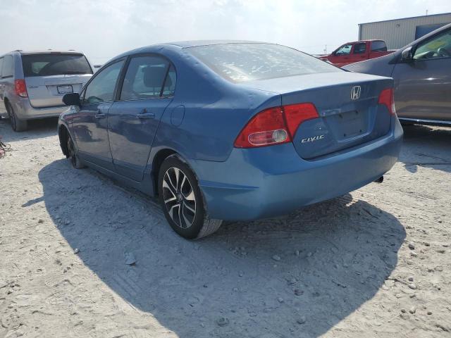 1HGFA16856L148910 - 2006 HONDA CIVIC EX BLUE photo 2