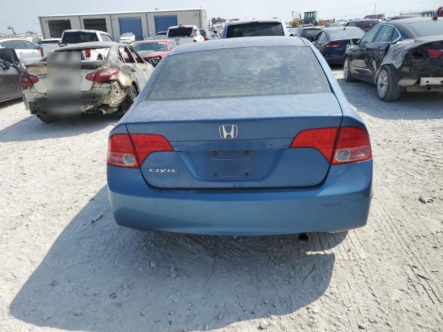 1HGFA16856L148910 - 2006 HONDA CIVIC EX BLUE photo 6