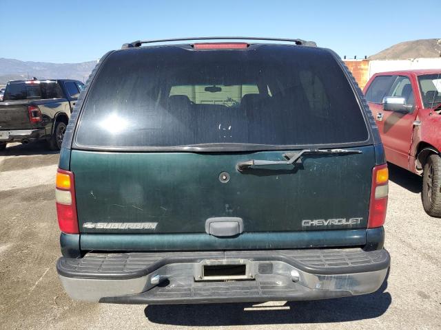 1GNEC16TX2J126147 - 2002 CHEVROLET SUBURAN c C1500 GREEN photo 6