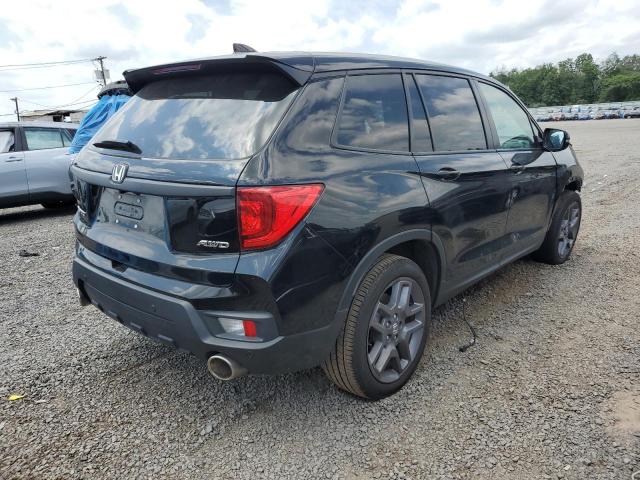 5FNYF8H58NB021882 - 2022 HONDA PASSPORT EXL أسود صورة 3