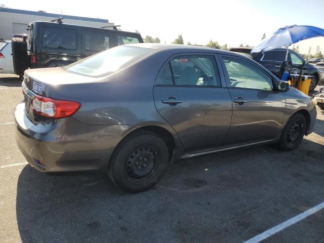 5YFBU4EE5CP068894 - 2012 TOYOTA COROLLA BASE GRAY photo 3