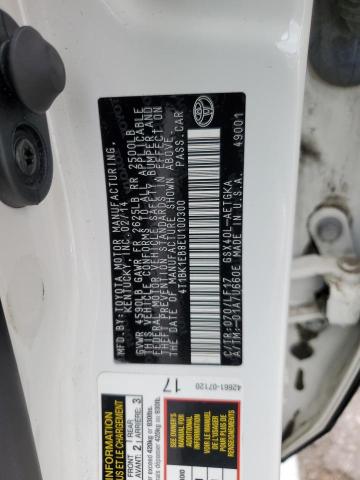 4T1BK1EB8EU100300 - 2014 TOYOTA AVALON BASE 白色 照片 12