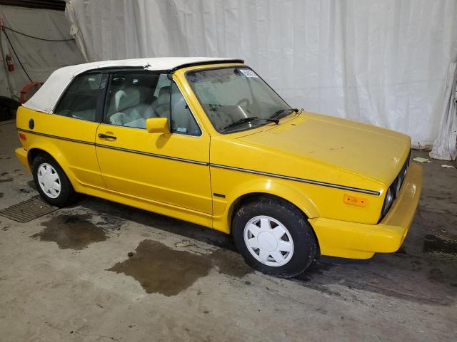 WVWCA0158JK005506 - 1988 VOLKSWAGEN CABRIOLET YELLOW photo 4