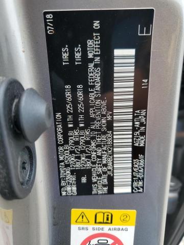 JTJBARBZ1K2188084 - 2019 LEXUS NX 300 BASE Gümüş foto 14