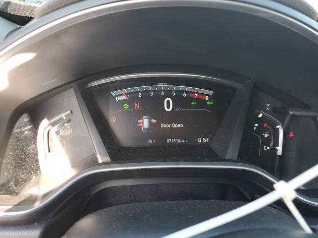 2HKRW2H58KH645955 - 2019 HONDA CR-V EX Серебристый фото 9