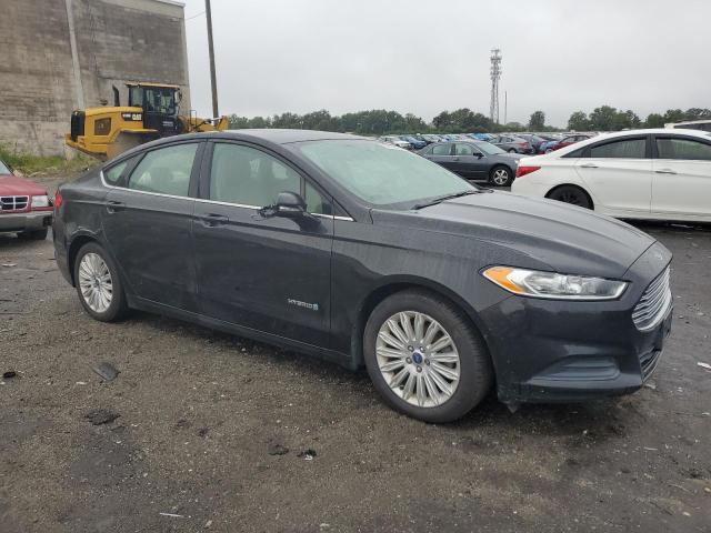 3FA6P0LU0FR229488 - 2015 FORD FUSION SE HYBRID BLACK photo 4