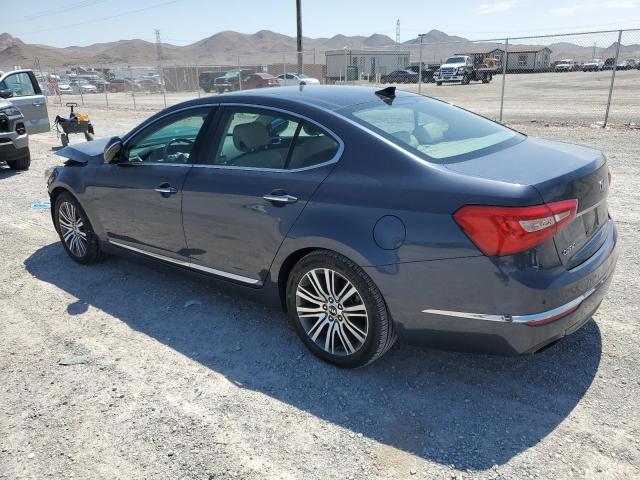 KNALN4D70F5172762 - 2015 KIA CADENZA PREMIUM BLUE photo 2