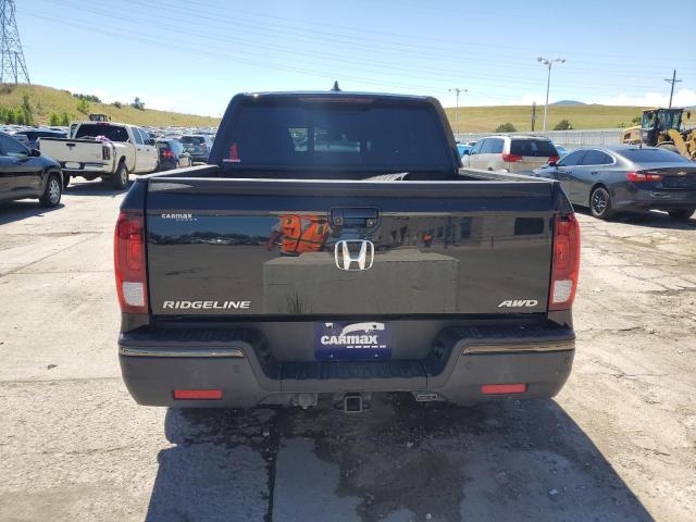 5FPYK3F84KB025510 - 2019 HONDA RIDGELINE BLACK EDITION BLACK photo 6