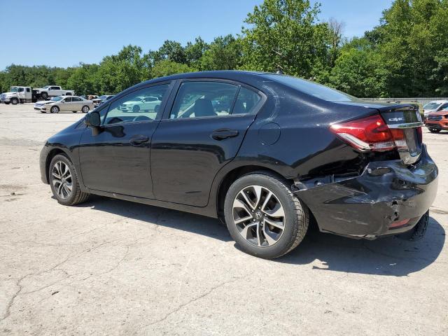 19XFB2F94DE238789 - 2013 HONDA CIVIC EXL BLACK photo 2