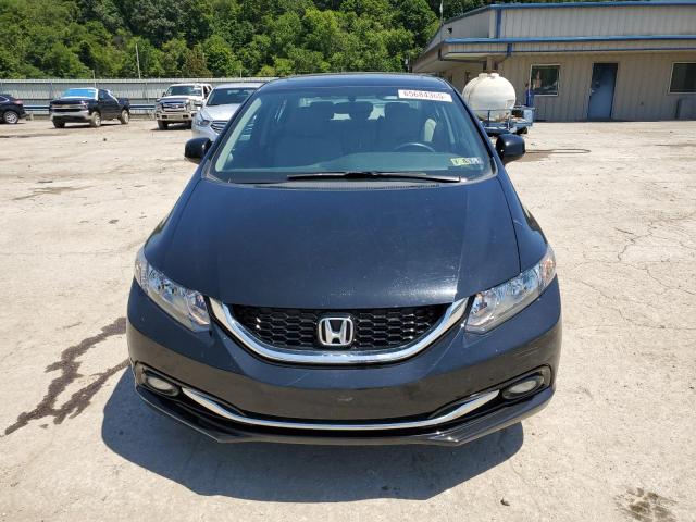 19XFB2F94DE238789 - 2013 HONDA CIVIC EXL BLACK photo 5