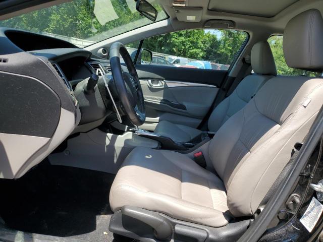 19XFB2F94DE238789 - 2013 HONDA CIVIC EXL BLACK photo 7