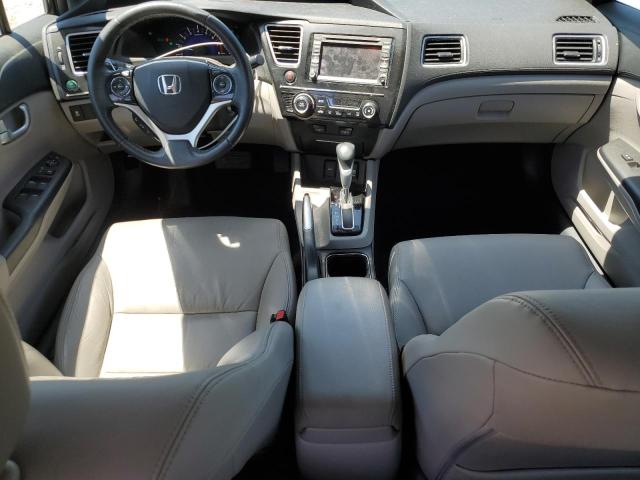 19XFB2F94DE238789 - 2013 HONDA CIVIC EXL BLACK photo 8