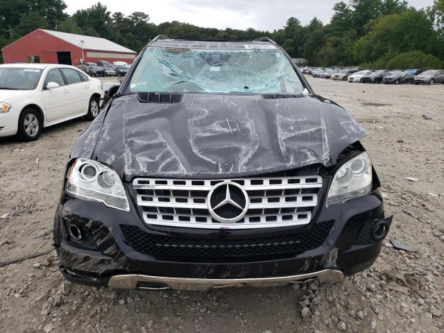 4JGBB8GBXBA640122 - 2011 MERCEDES-BENZ ML 350 4MATIC BLACK photo 5