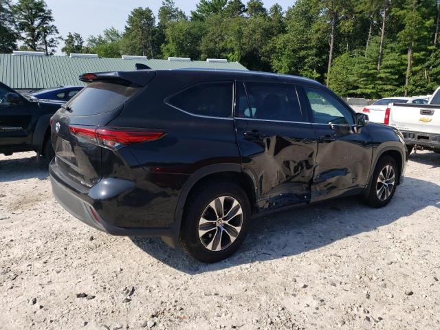 5TDGZRBH7LS022851 - 2020 TOYOTA HIGHLANDER XLE BLACK photo 3