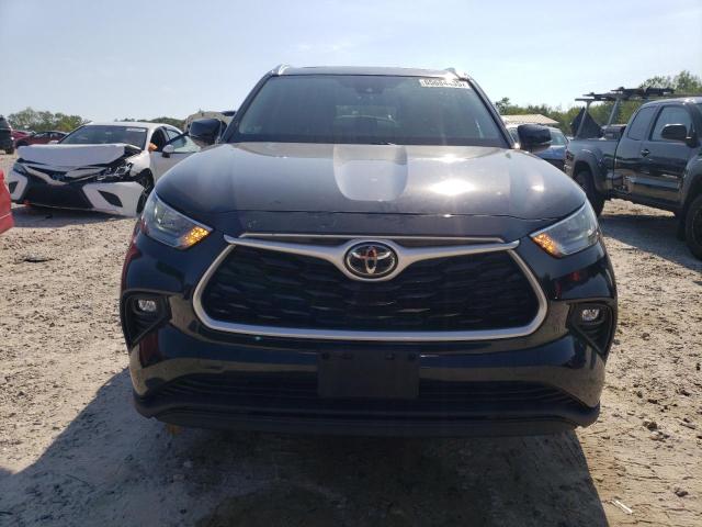 5TDGZRBH7LS022851 - 2020 TOYOTA HIGHLANDER XLE BLACK photo 5