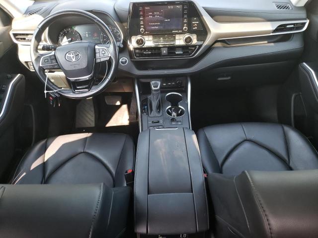 5TDGZRBH7LS022851 - 2020 TOYOTA HIGHLANDER XLE BLACK photo 8
