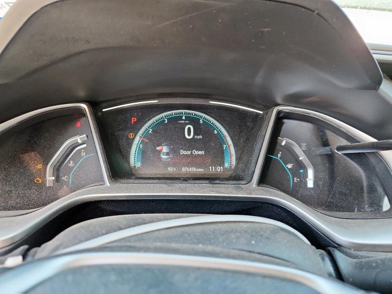 19XFC1F39HE004981 - 2017 HONDA CIVIC EX BLACK photo 9