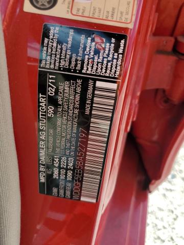 WDDGF5EB5BA527197 - 2011 MERCEDES-BENZ C 300 Червоний фото 13