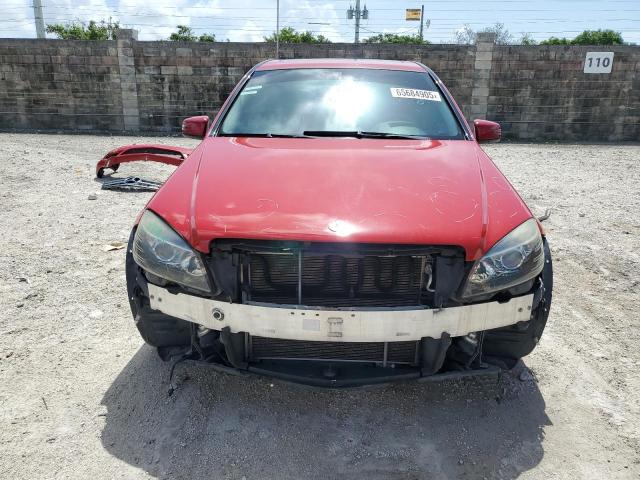 WDDGF5EB5BA527197 - 2011 MERCEDES-BENZ C 300 Червоний фото 5