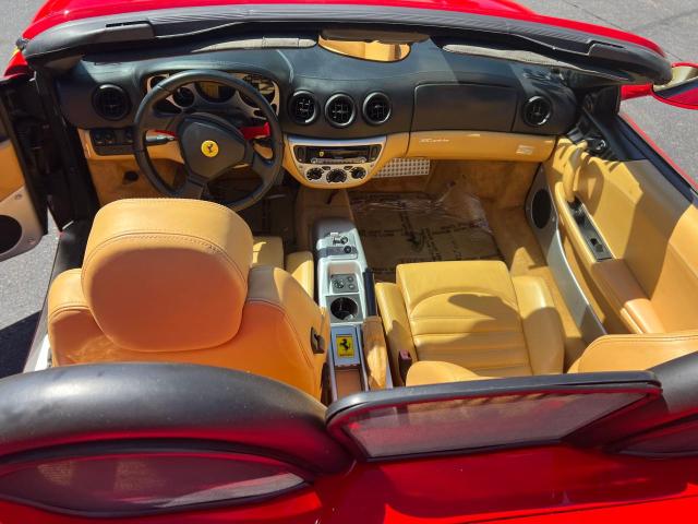 ZFFYT53AX20128438 - 2002 FERRARI 360 SPIDER RED photo 9