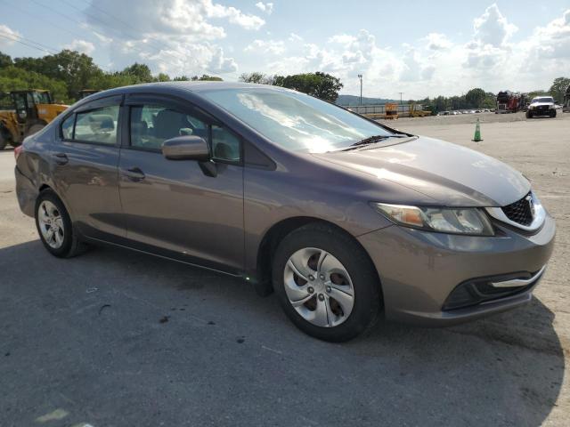 19XFB2F59EE035282 - 2014 HONDA CIVIC LX GRAY photo 4