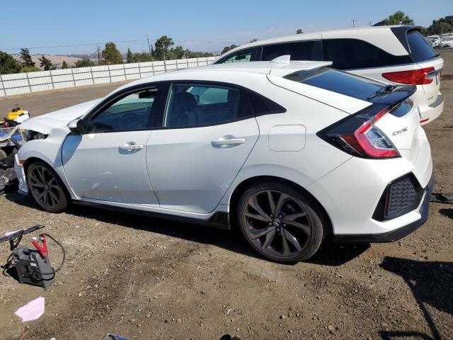 SHHFK7H96KU415696 - 2019 HONDA CIVIC SPORT TOURING WHITE photo 2