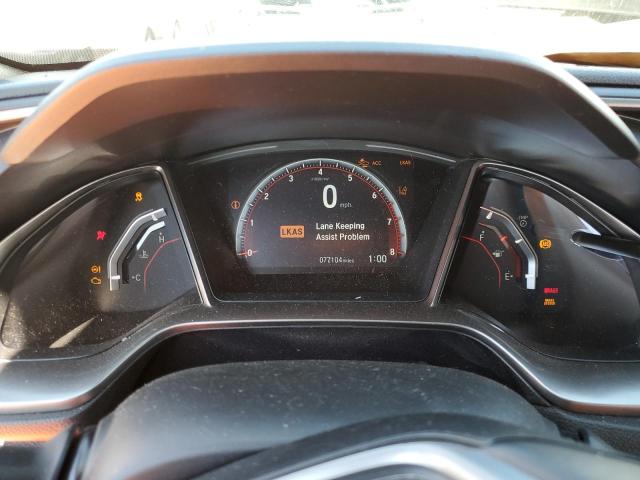 SHHFK7H96KU415696 - 2019 HONDA CIVIC SPORT TOURING WHITE photo 9