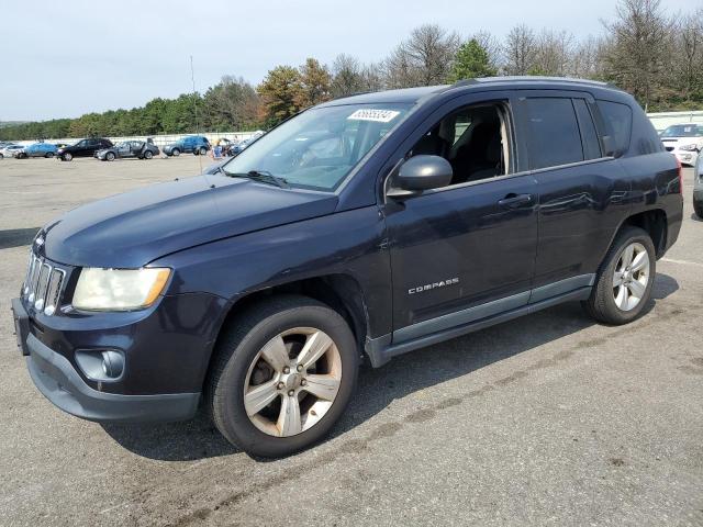 1J4NF1FB4BD193813 - 2011 JEEP COMPASS SPORT BLUE photo 1