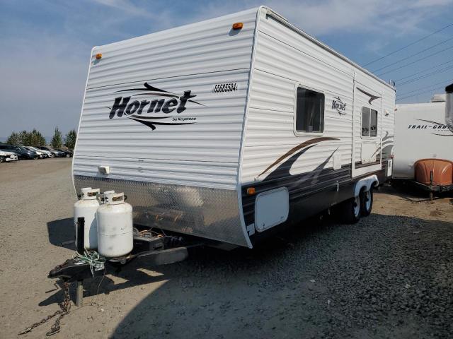 4YDT25F2377201788 - 2007 KEYSTONE HORNET WHITE photo 2