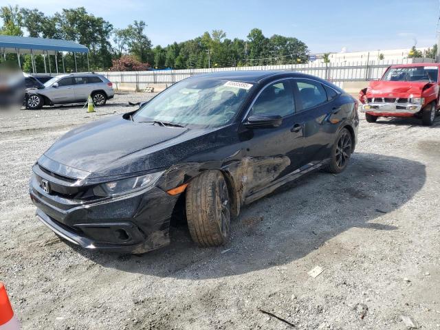 19XFC2F81KE032833 - 2019 HONDA CIVIC SPORT BLACK photo 1