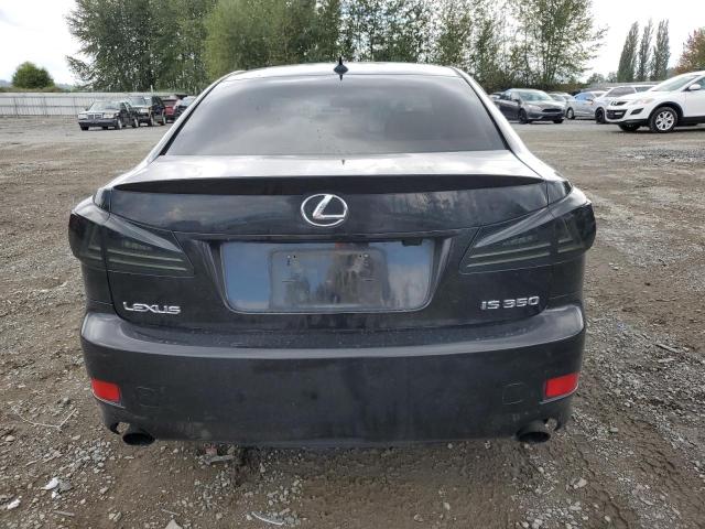 JTHBE262775013984 - 2007 LEXUS IS 350 BLACK photo 6