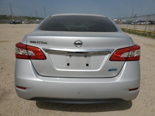 3N1AB7AP4EL691288 - 2014 NISSAN SENTRA S SILVER photo 6