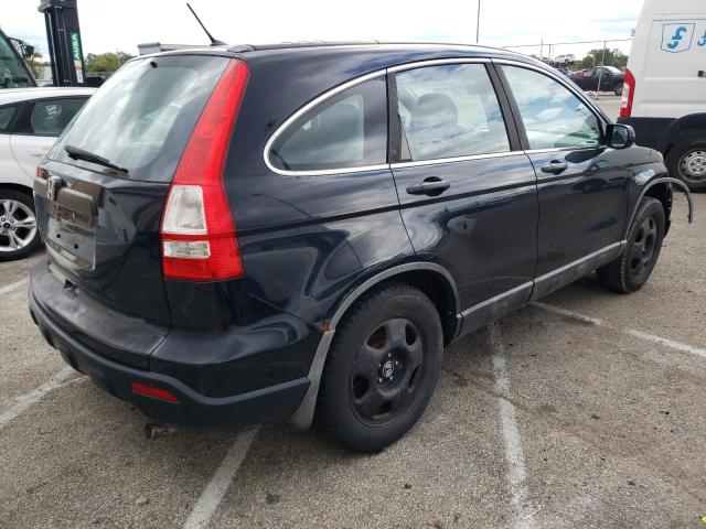 5J6RE48368L027688 - 2008 HONDA CR-V LX BLACK photo 3