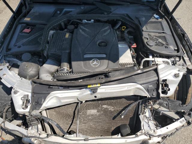 55SWF4KB4FU032361 - 2015 MERCEDES-BENZ C 300 4MATIC GRAY photo 11